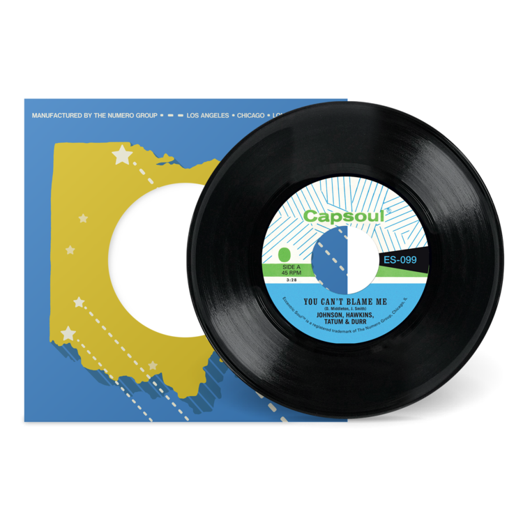 Numero Group Johnson, Hawkins, Tatum & Durr - You Can't Blame Me  7" (green vinyl)