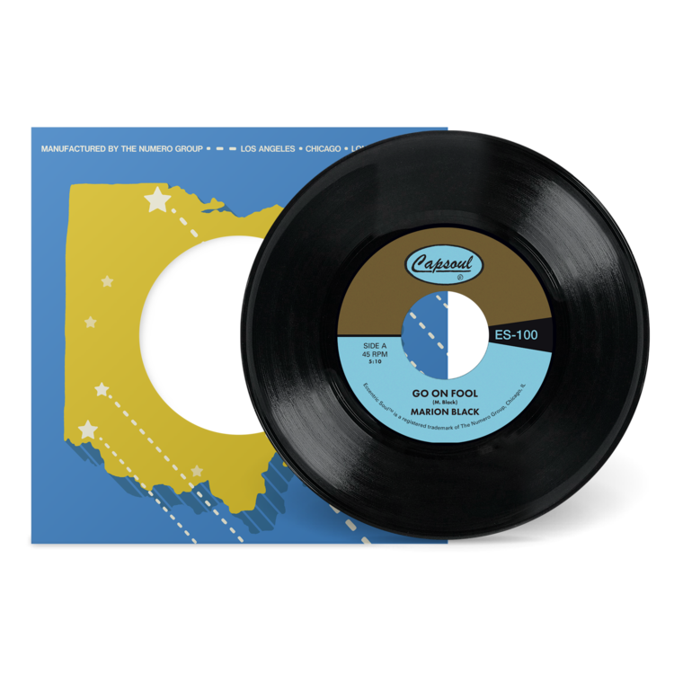 Numero Group Black, Marion - Go On Fool b/w Who Knows 7" (blue vinyl)