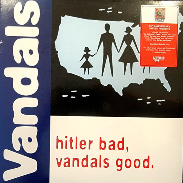 Nitro Vandals, The - Hitler Bad, Vandals Good LP (green vinyl)