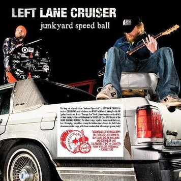 Left Lane Cruiser - Junkyard Speed Ball LP (red & black vinyl)