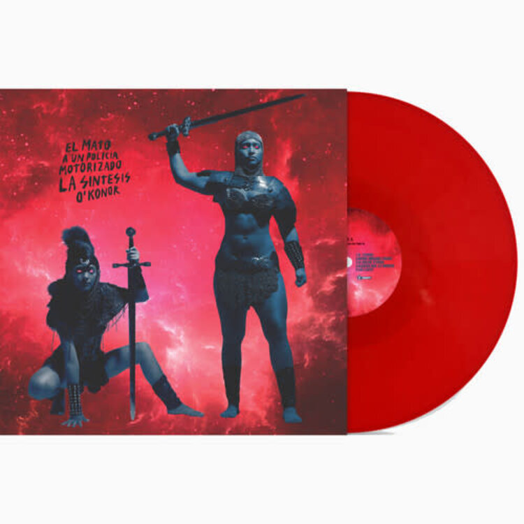Nacional Records Mato a Un Policia Motorizado - La Sintesis O'Konor LP (red vinyl)