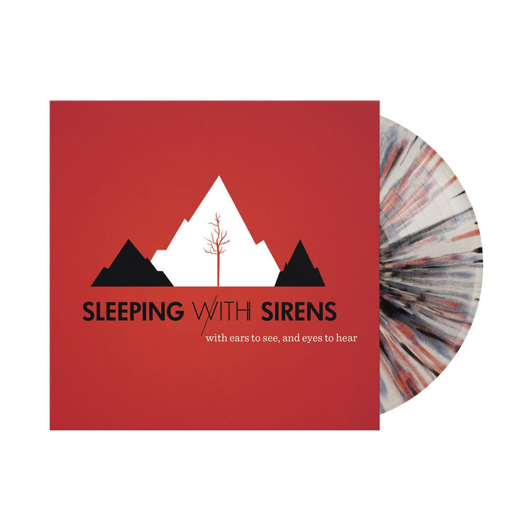 Sleeping with Sirens - With Ears to See and Eyes to Hear LP (bone/red/black vinyl)