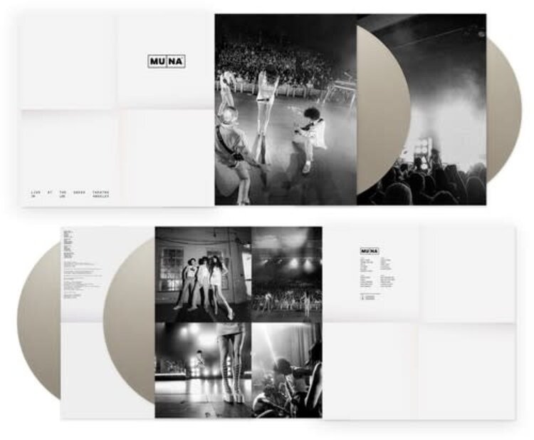 Muna - Live at The Greek Theatre In Los Angeles 2LP (silver vinyl)