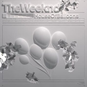 XO Records Weeknd, The - House of Balloons 2LP (alt. cover/clear vinyl)