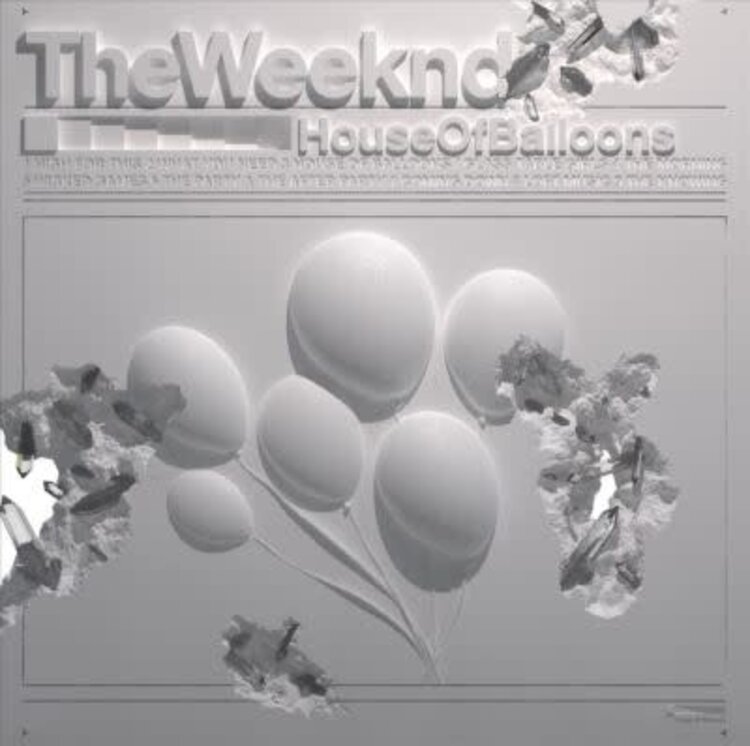 XO Records Weeknd, The - House of Balloons 2LP (alt. cover/clear vinyl)