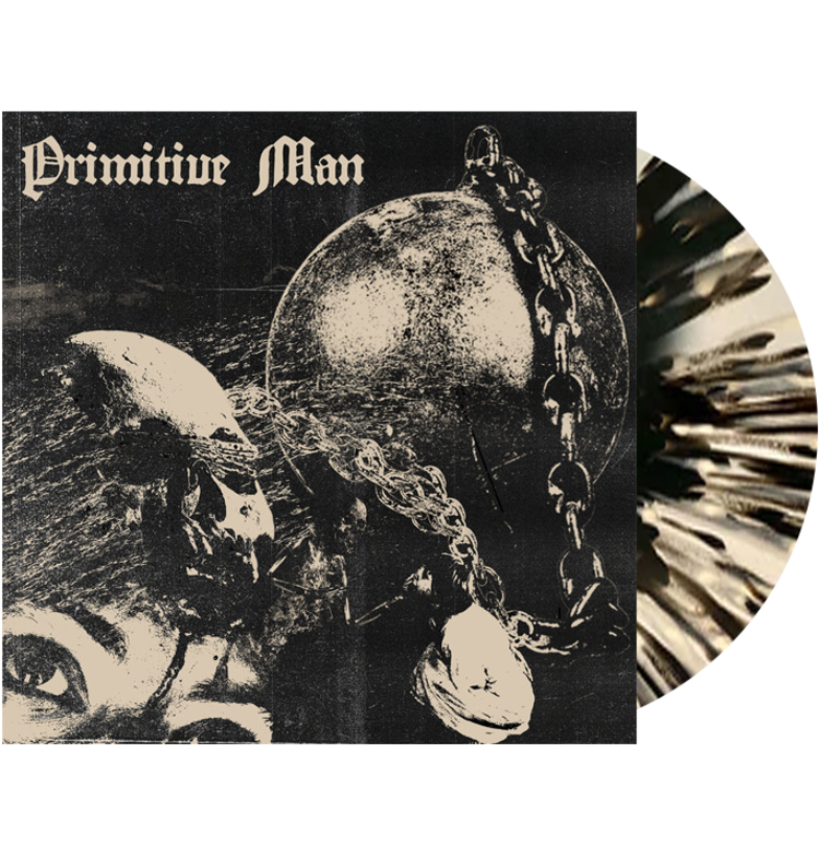 Relapse Primitive Man - Caustic 2LP (black/milky splatter vinyl)