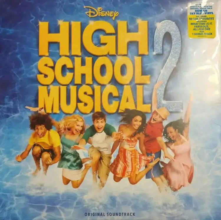 Walt Disney Records High School Musical 2 LP (blue vinyl)