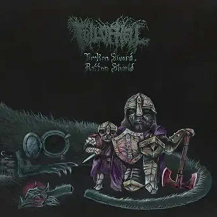 Closed Casket Activities Full Of Hell - Broken Sword, Rotten Shield 10" LP (color vinyl)