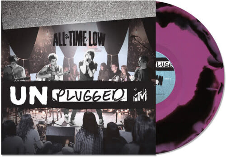 Hopeless All Time Low - MTV Unplugged LP (black & purple swirl vinyl)