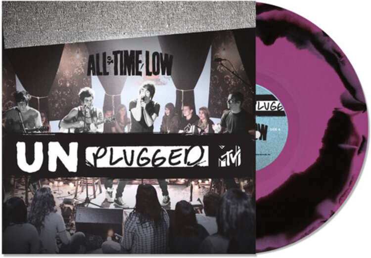 Hopeless All Time Low - MTV Unplugged LP (black & purple swirl vinyl)