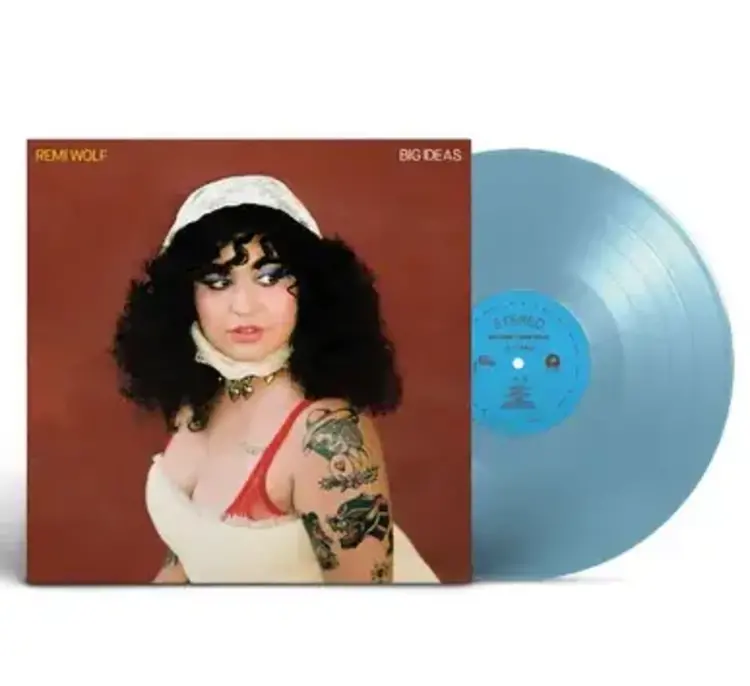 Island Wolf, Remi - Big Ideas LP (blue vinyl)