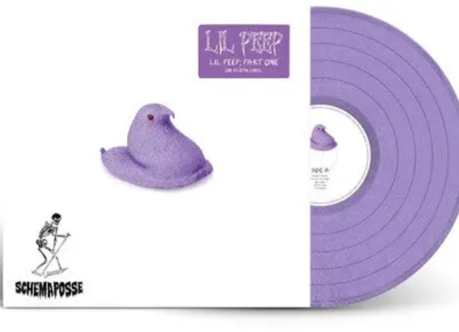lil peep レコード4セット Lil Peep - Lil Peep; Part One LP (purple glitter color vinyl