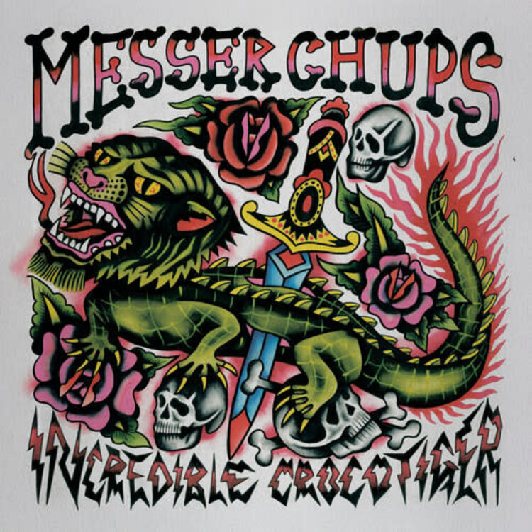 Hi-Tide Recordings Messer Chups - Incredible Crocotiger LP (green color vinyl)