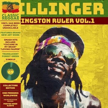 Dillinger - Kingston Ruler Vol.1 LP (green color vinyl)