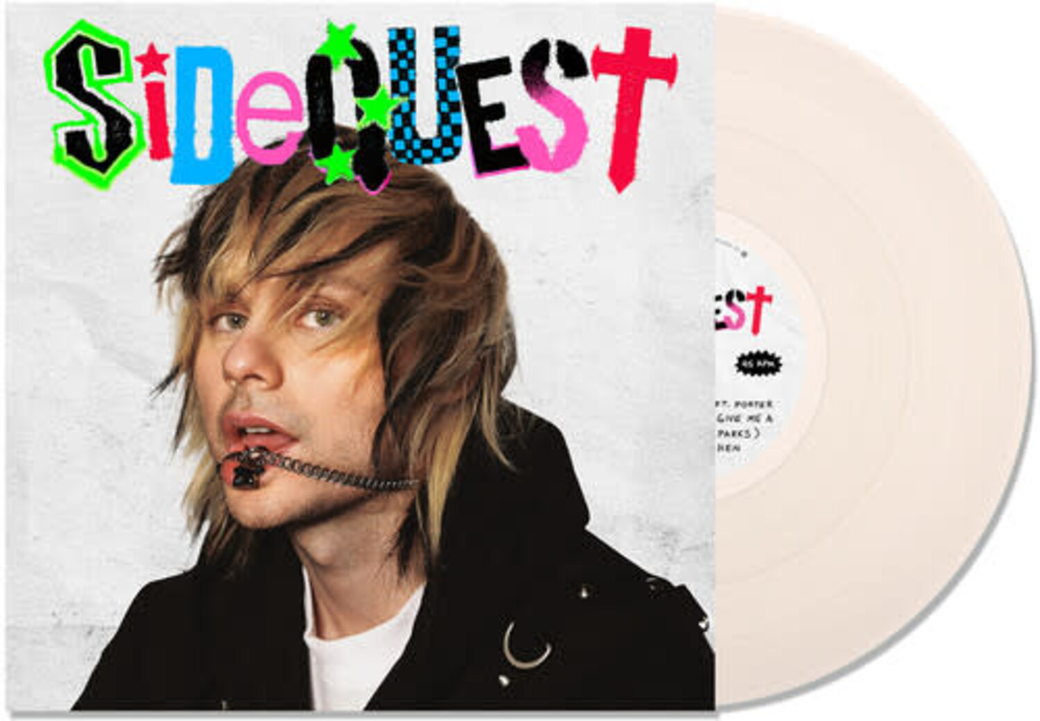 Clifford, Michael - Sidequest LP (clear vinyl) - Wax Trax Records