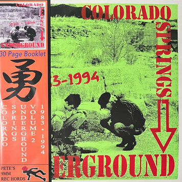Various - Colorado Springs Underground Vol. II 1983-1994 (+ Booklet) LP