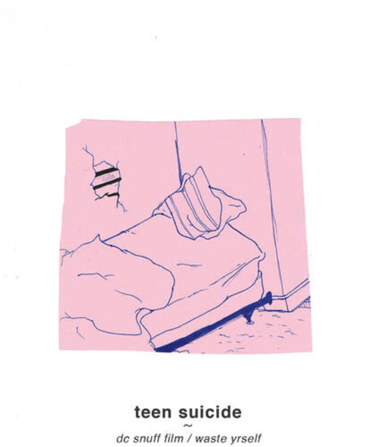 Run For Cover Teen Suicide - DC Snuff Film / Waste Yrself LP (color vinyl)