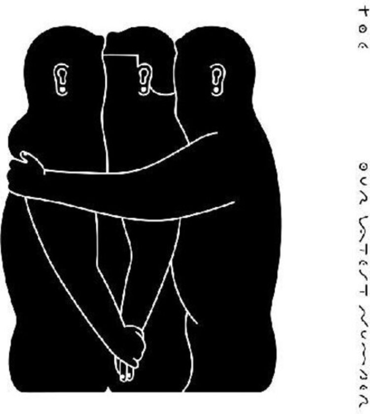 Topshelf Records toe - Our Latest Number LP (black & white vinyl)