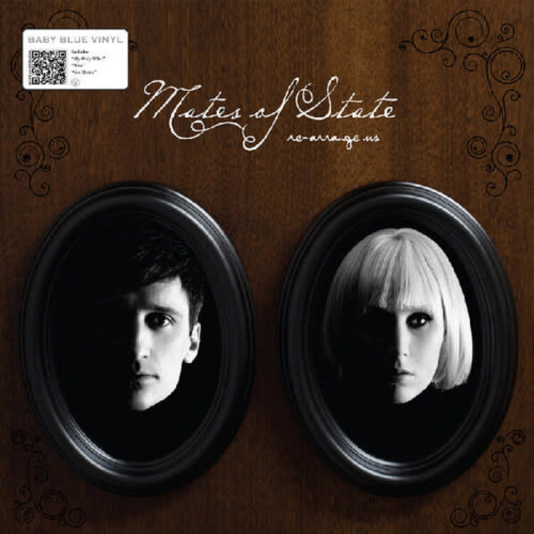 Barsuk Mates of State - Re-arrange Us LP (blue vinyl)