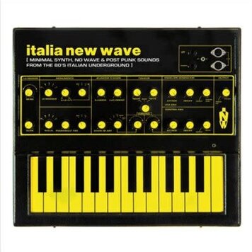 Spittle Records Various - Italia New Wave LP (yellow vinyl)