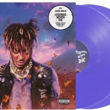 Juice Wrld - Legends Never Die 2LP (purple vinyl)