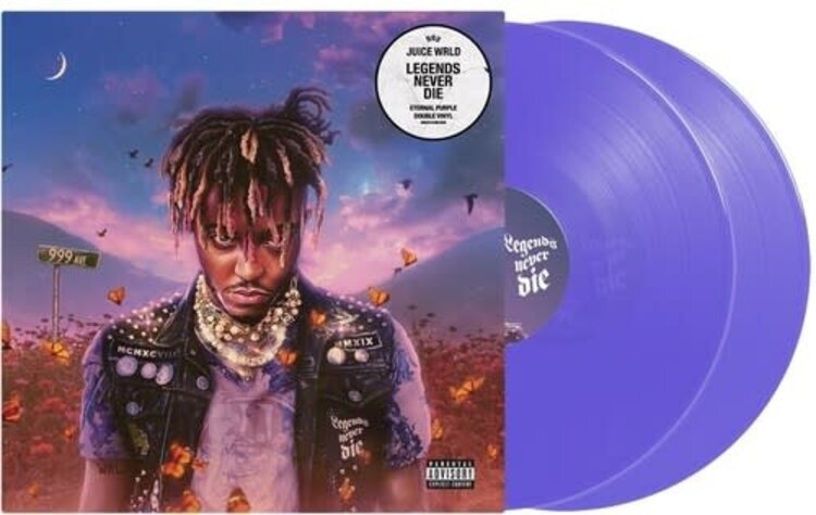 Juice Wrld - Legends Never Die 2LP (purple vinyl)