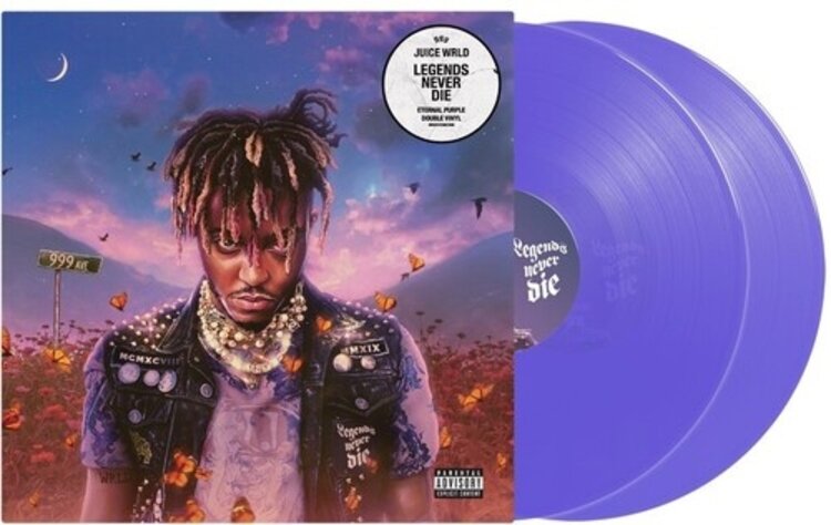Juice Wrld - Legends Never Die 2LP (purple vinyl)