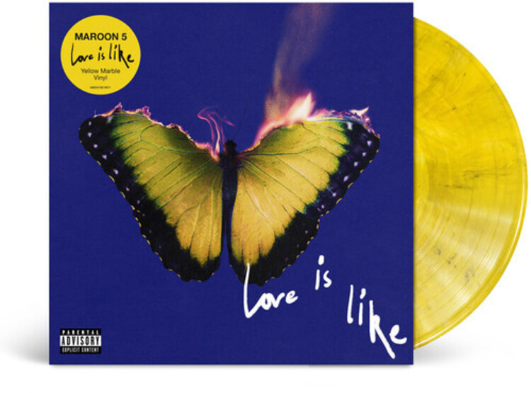 Interscope Maroon 5 - Love Is Like LP (yellow marble vinyl)