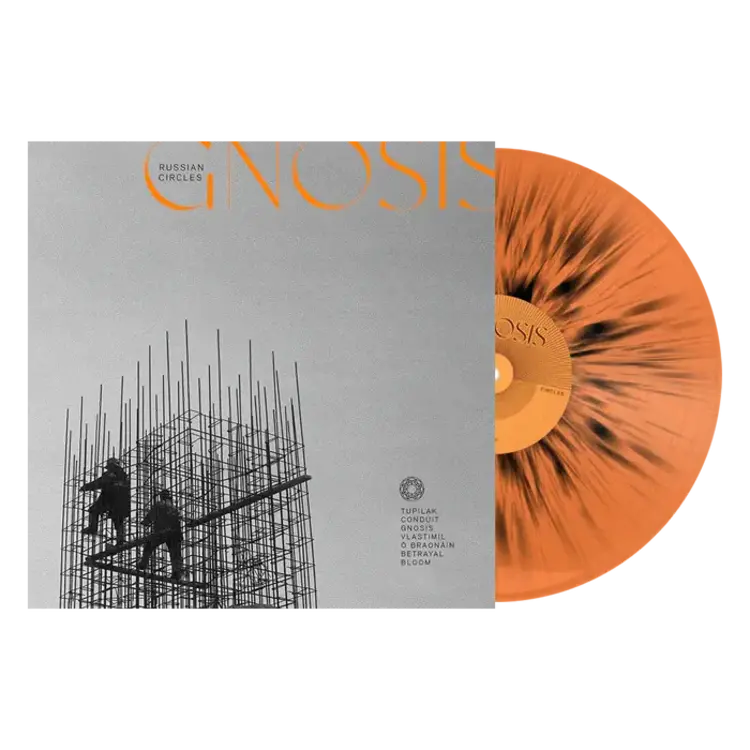 Russian Circles - Gnosis LP (orange w/blackk  splatter vinyl)