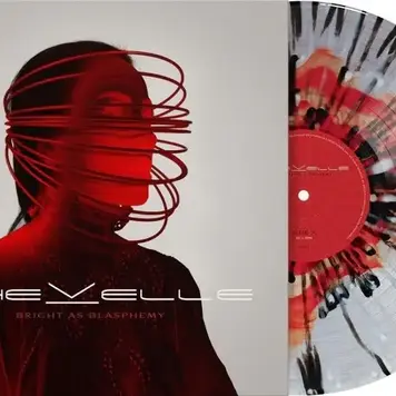 BMG Chevelle - Bright As Blasphemy LP (clear ruby with white and black splatter vinyl)