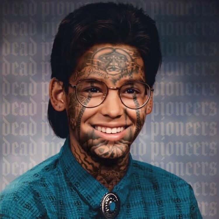 Hassle Records Dead Pioneers - (self-titled) LP (clear vinyl)