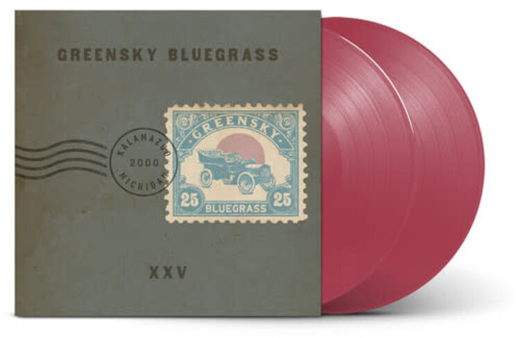 Big Blue Zoo Greensky Bluegrass - XXV 2LP (maroon vinyl)