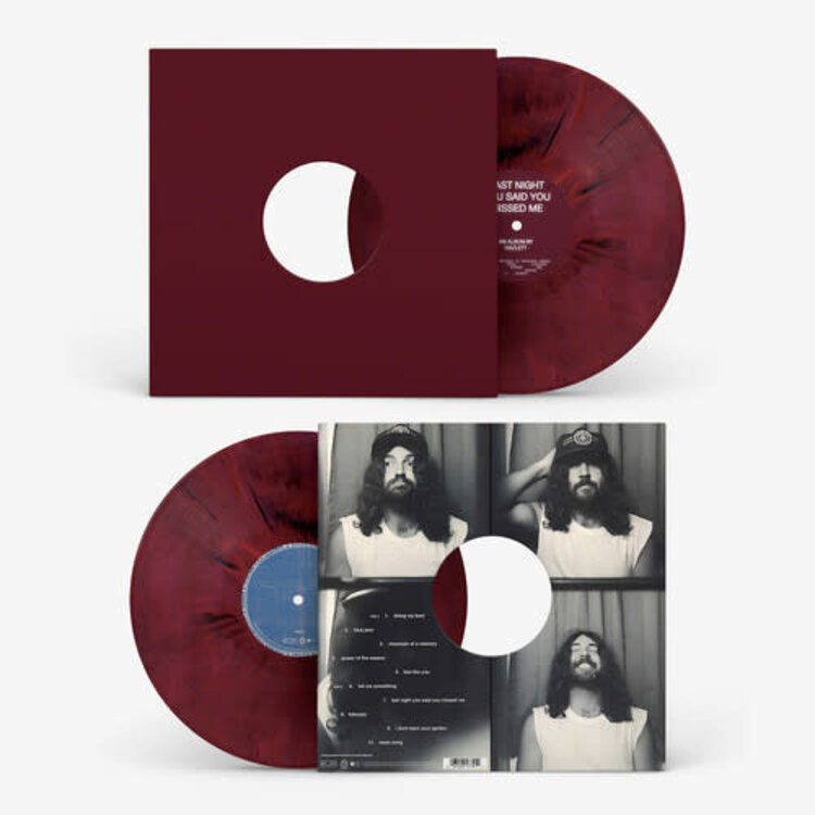 Nettwerk Records Hazlett - Last Night You Said You Missed Me LP (red/black vinyl)