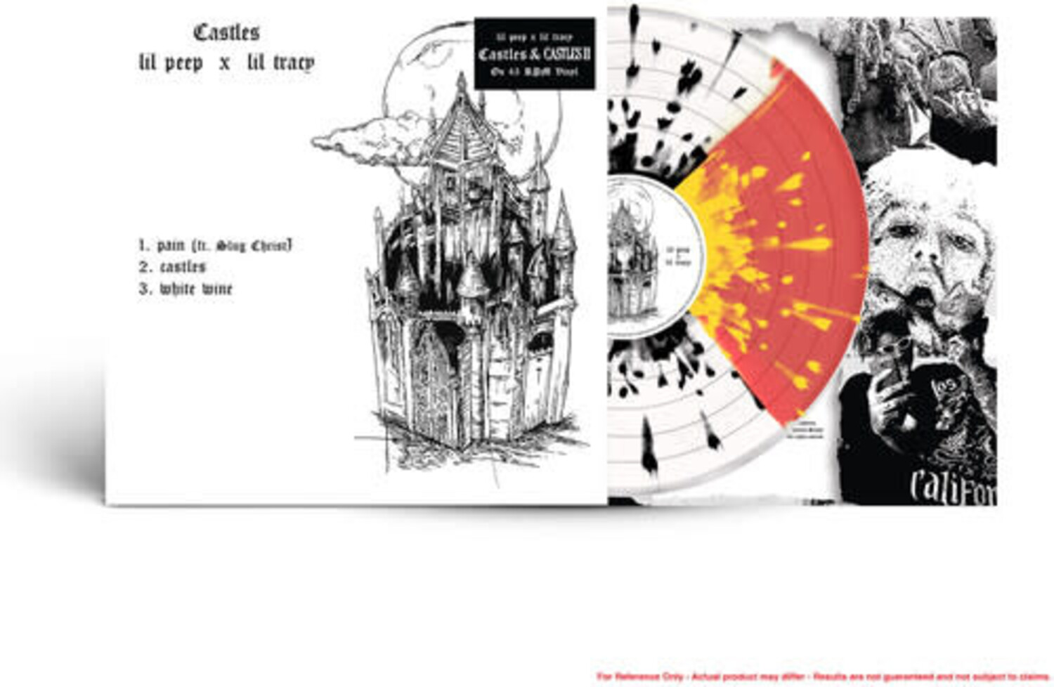 Lil Peep & Lil Tracy - Castles I & II LP (color vinyl) - Wax Trax