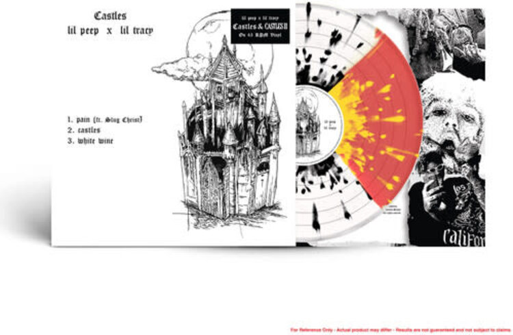 Death Note Music Lil Peep & Lil Tracy - Castles I & II LP (color vinyl)