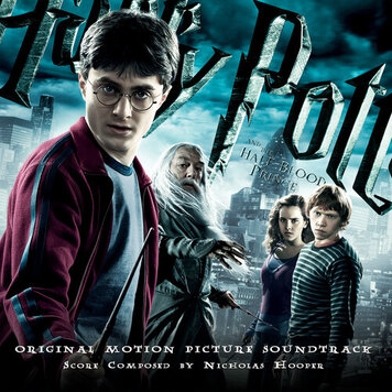 Harry Potter and the Half-Blood Prince 2LP (clear vinyl)