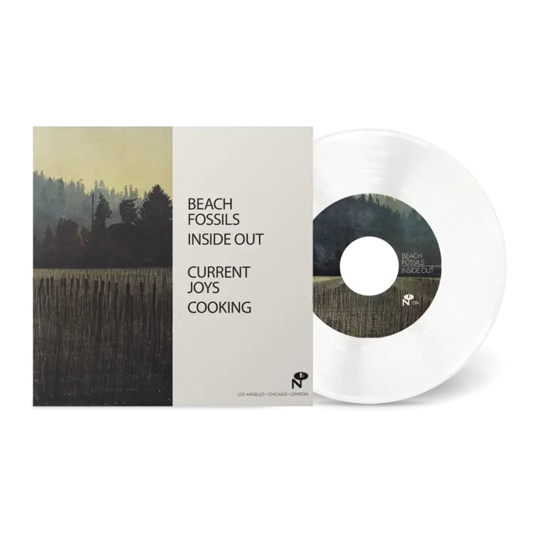 Current Joys & Beach Fossils - Cooking Inside Out 7" (white vinyl)