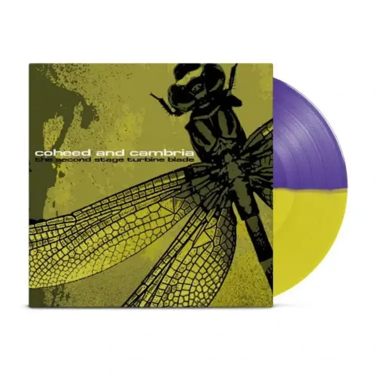 Equal Vision Coheed & Cambria - The Second Stage Turbine Blade LP (yellow, purple vinyl)