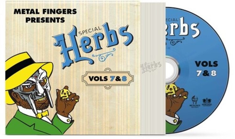Rhymesayers MF Doom - Metal Fingers Presents: Special Herbs Vol. 7 & 8  CD