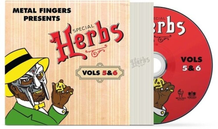 Rhymesayers MF Doom - Metal Fingers Presents: Special Herbs Vol. 5 & 6 CD