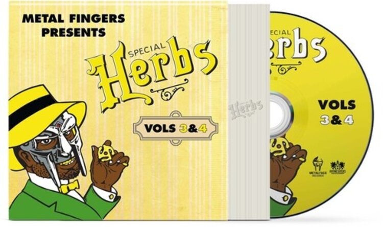 Rhymesayers MF Doom - Metal Fingers Presents: Special Herbs Vol. 3 & 4 CD