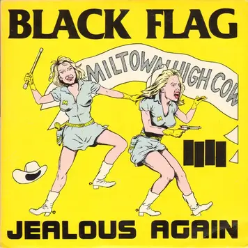 SST Black Flag - Jealous Again LP