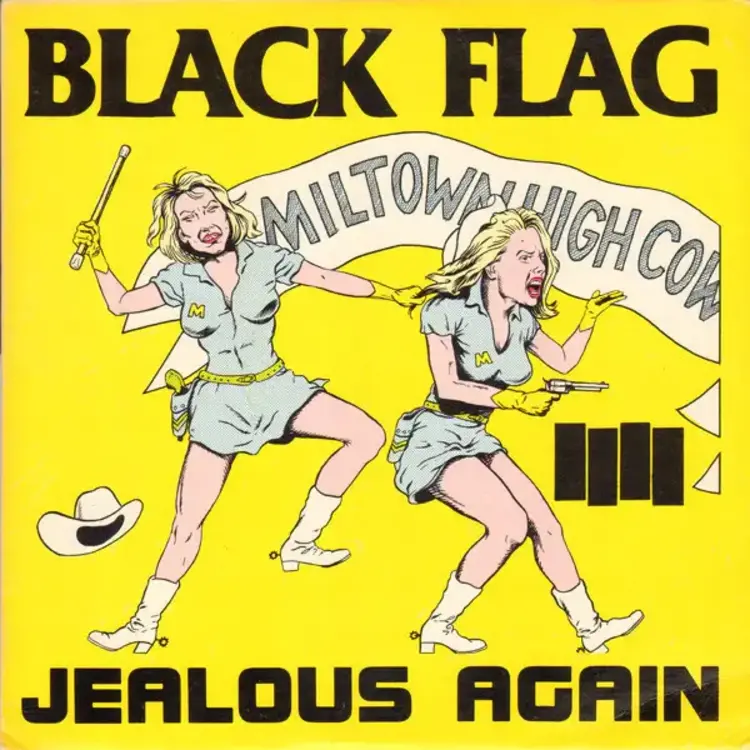 SST Black Flag - Jealous Again LP
