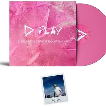 Atlantic Sheeran, Ed - Play LP (pink vinyl + signed photo print)