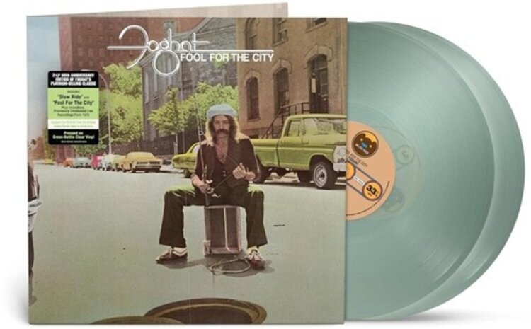 Foghat - Fool for the City LP (coke bottle vinyl)