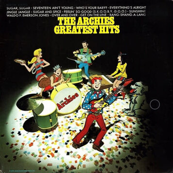 Friday Rights MGMT Archies, The - Greatest Hits LP (clear red vinyl)