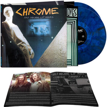 Chrome - Half Machine Lip Moves 2LP (blue vinyl)