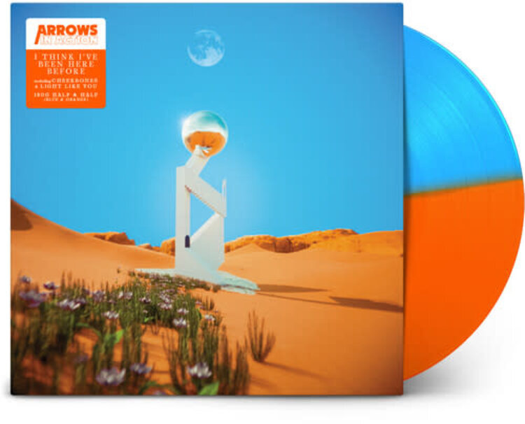 Nettwerk Records Arrows in Action - I Think I've Been Here Before LP (180g blue/orange vinyl)