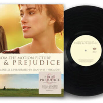Decca Pride & Prejudice Soundtrack 2005 LP (black vinyl)