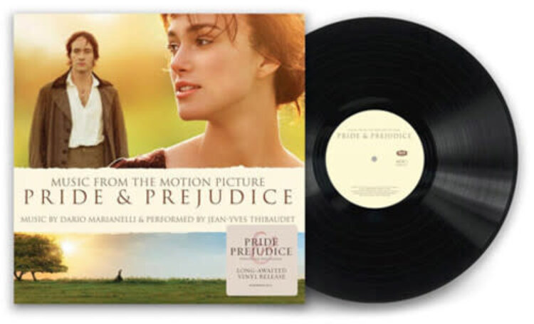 Decca Pride & Prejudice Soundtrack 2005 LP (black vinyl)